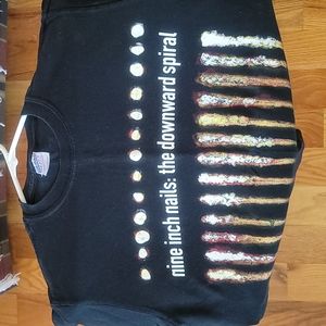 Gildan brand Tshirt Retro Nine Inch Nails NIN size small Black